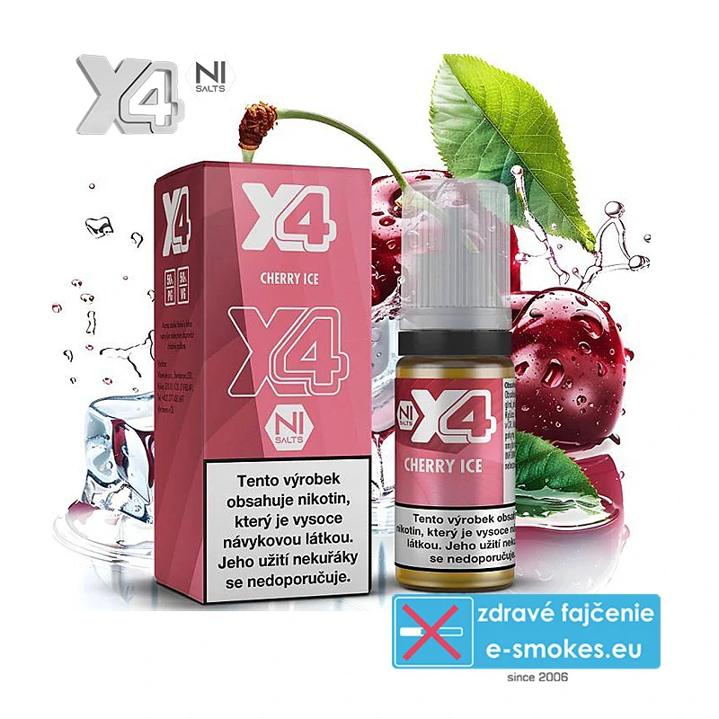 e-liquid X4 Bar Juice Cherry Ice 10ml 20mg