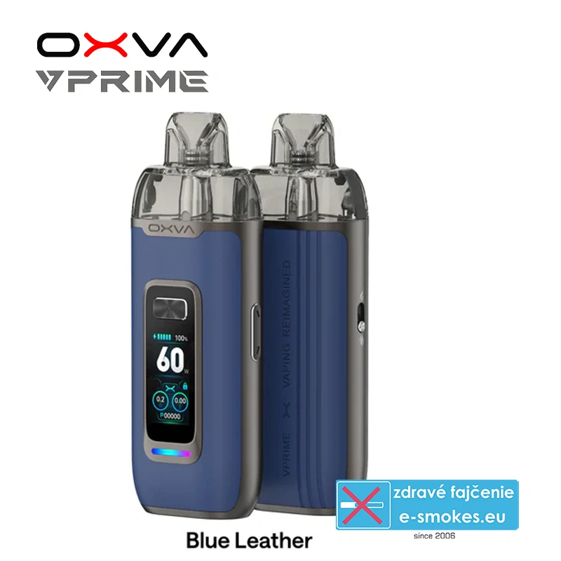 OXVA VPRIME POD kit 2600mAh Blue Leather