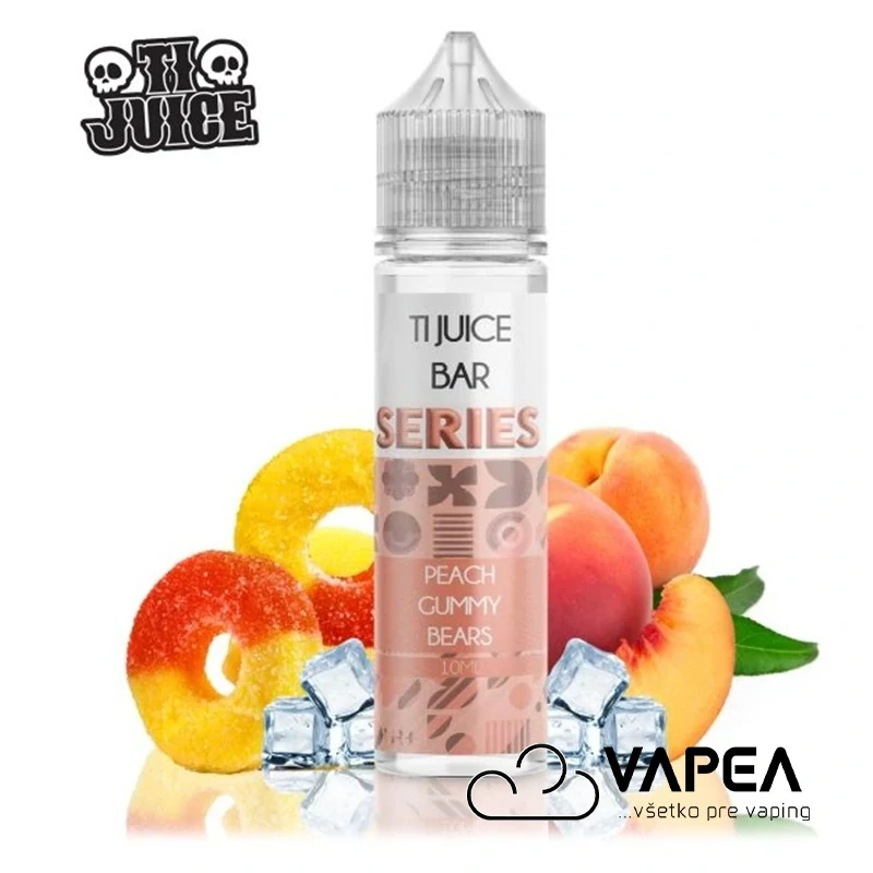 Ti Juice Shake & Vape Peach Gummy Bear 12ml
