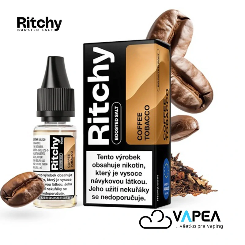 Ritchy Salt Coffee Tobacco 10 ml 10 mg