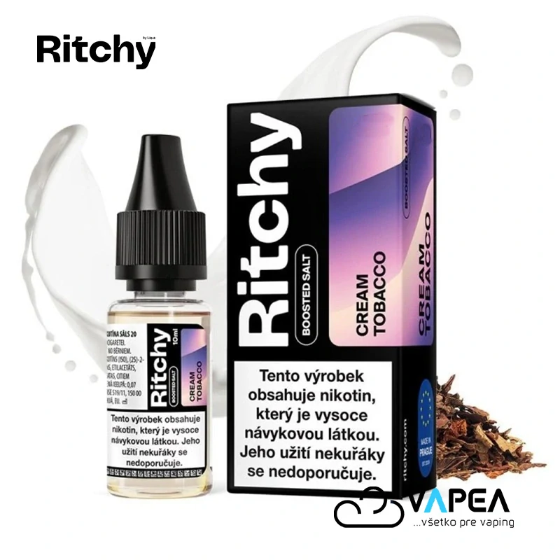 Ritchy Salt Cream Tobacco 10 ml 10 mg