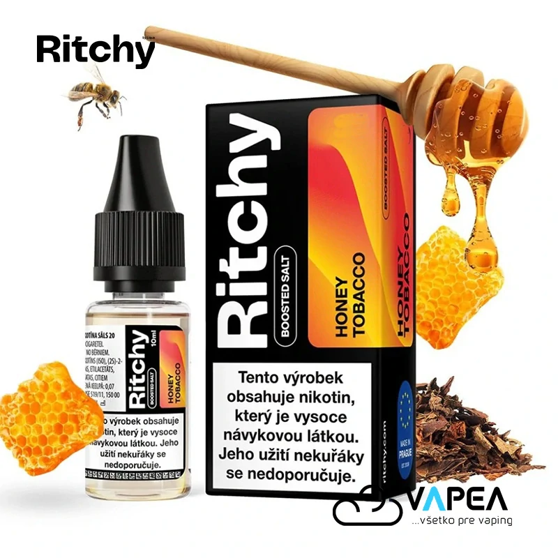 Ritchy Salt Honey Tobacco 10 ml 10 mg