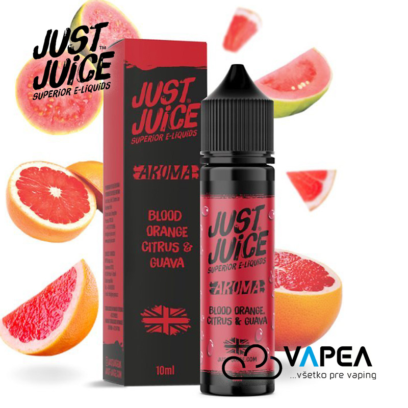 Just Juice Shake & Vape Blood Orange, Citrus & Guava 10ml