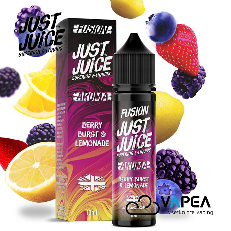 Just Juice Shake & Vape Fusion Berry Burst & Lemonade 10ml
