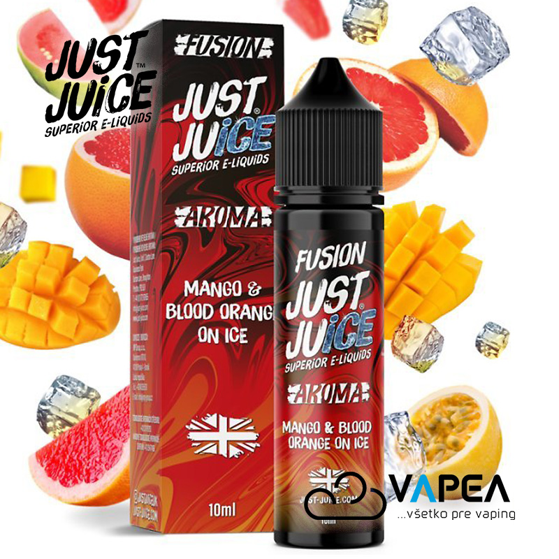 Just Juice Shake & Vape Mango & Blood Orange On Ice 10ml