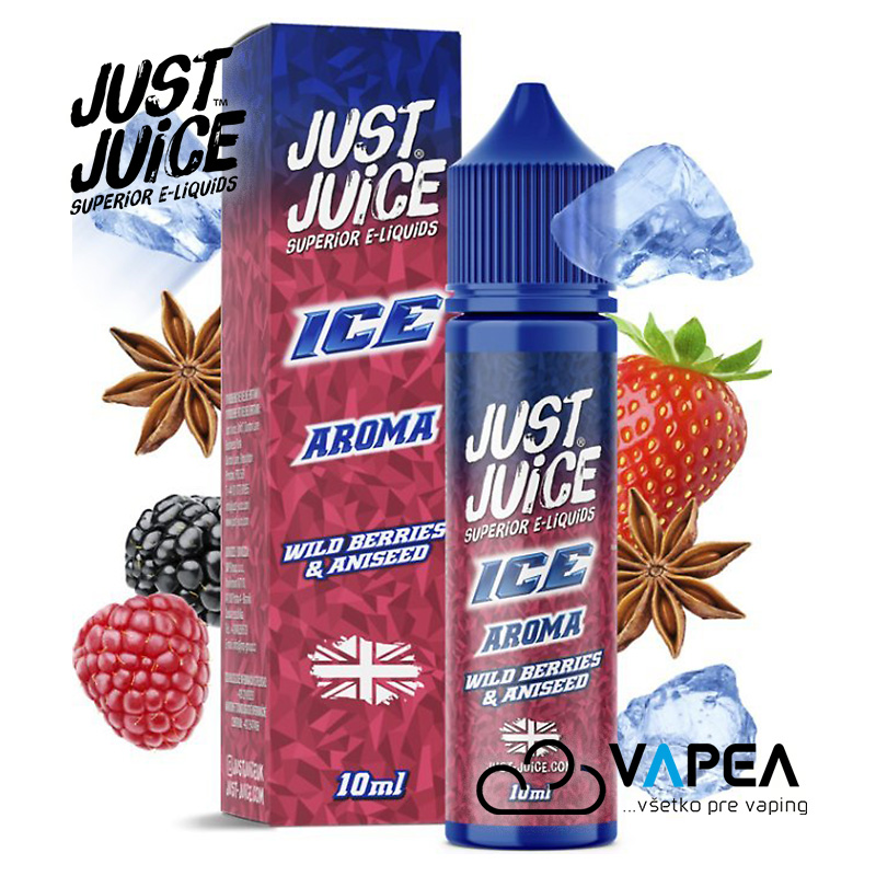 Just Juice Shake & Vape ICE Wild Berries & Aniseed 10ml