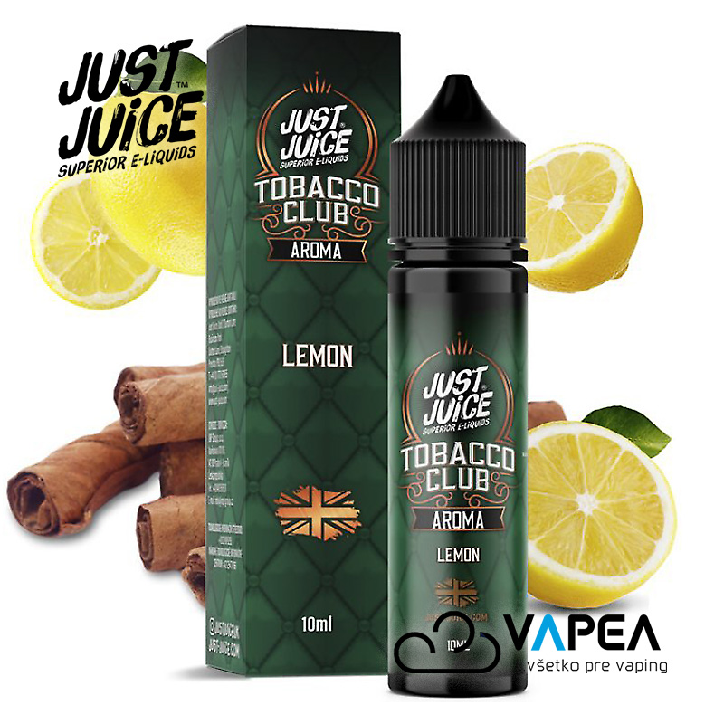 Just Juice Shake & Vape Tobacco Lemon 10ml