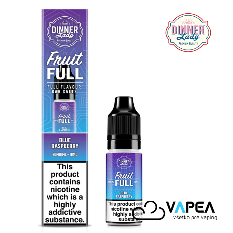 Dinner Lady Fruit FULL Salt Blue Raspberry 10ml - 20mg