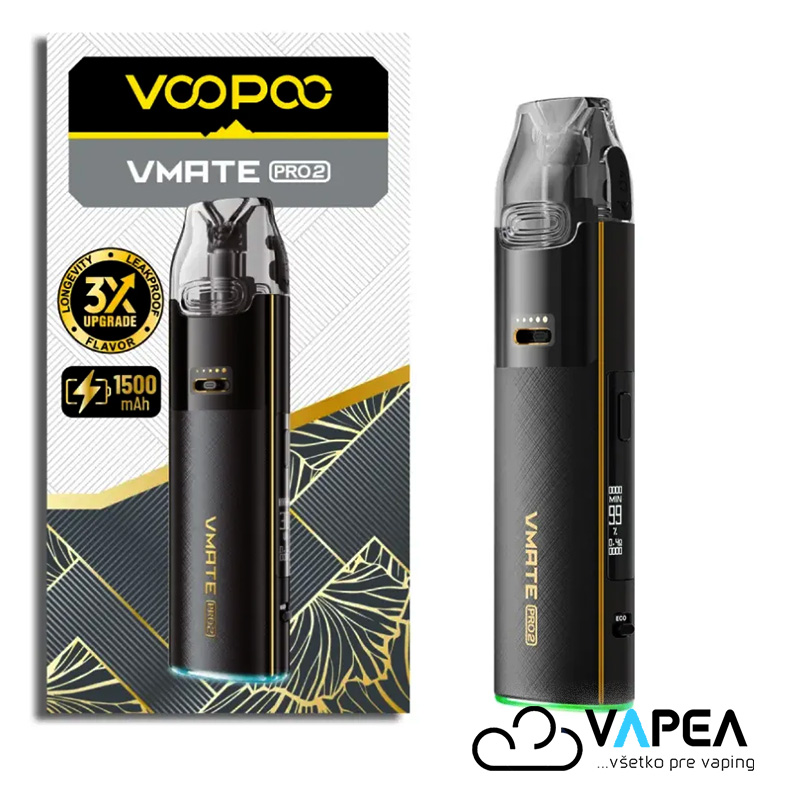 VOOPOO VMATE PRO 2 1500mAh Gilt Black