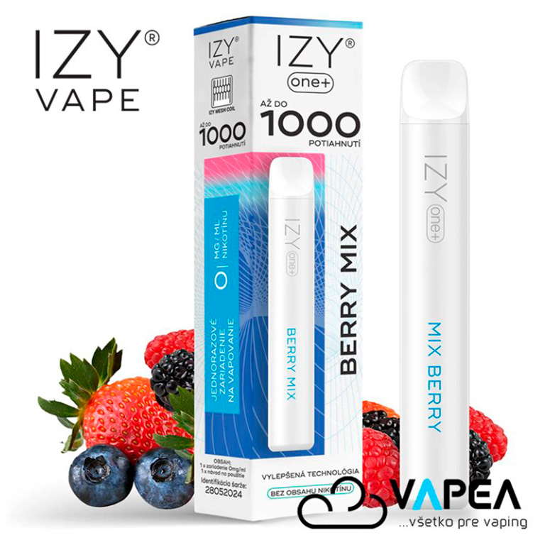 elfbar elfa master akku IZY VAPE ONE+ Berry Mix 0mg 1000 poťahov