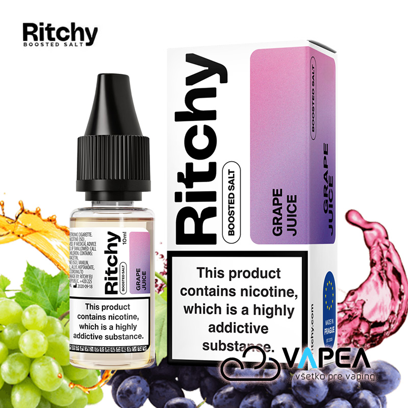 Ritchy Salt Grape Juice 10 ml 10 mg