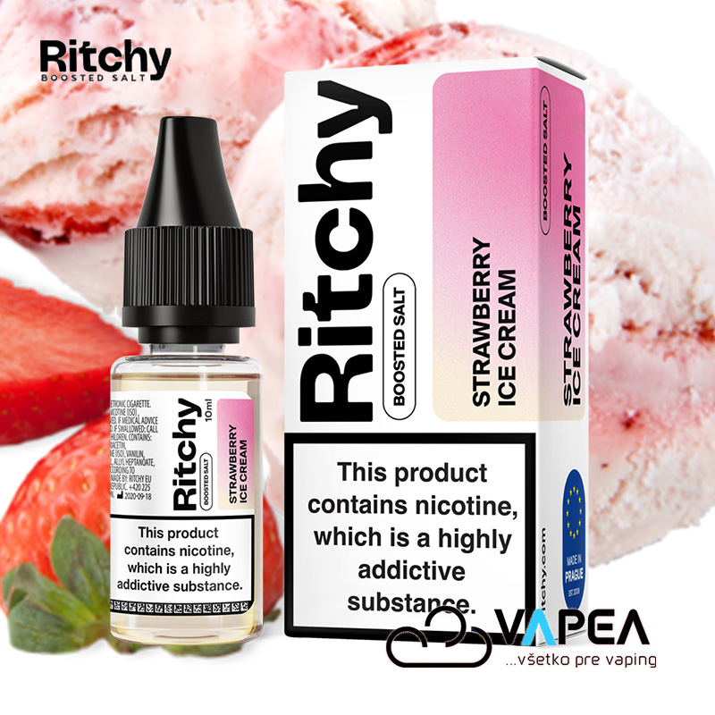Ritchy Salt Strawberry Ice Cream 10 ml 10 mg