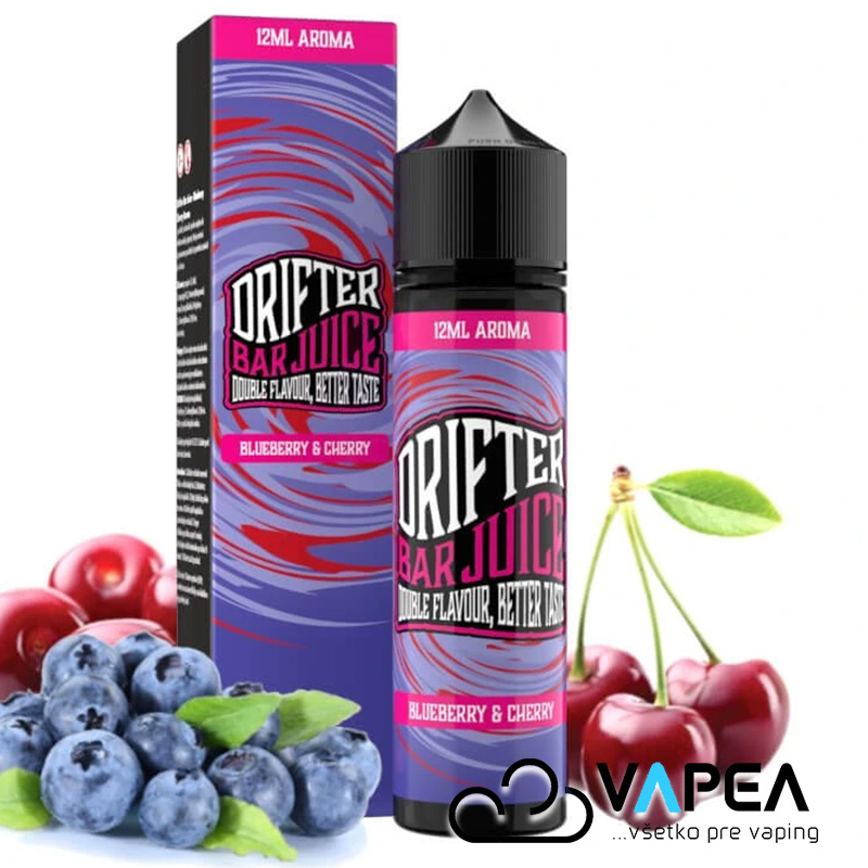 Juice Sauz Drifter Shake & Vape Blueberry & Cherry 12ml