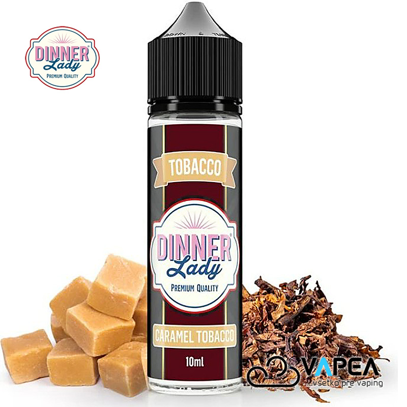 Dinner Lady S&V Tobacco 10ml Caramel Tobacco