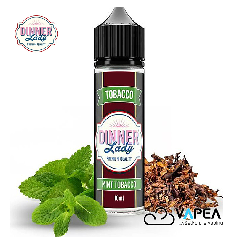 Dinner Lady S&V Tobacco 10ml Mint Tobacco