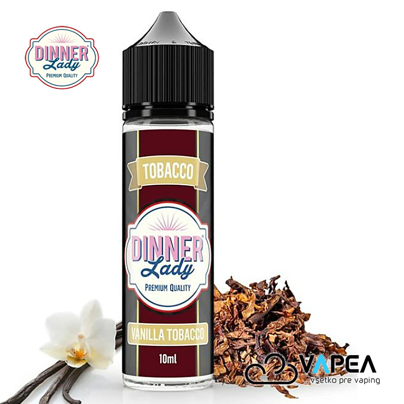 Dinner Lady S&V Tobacco 10ml Vanilla Tobacco