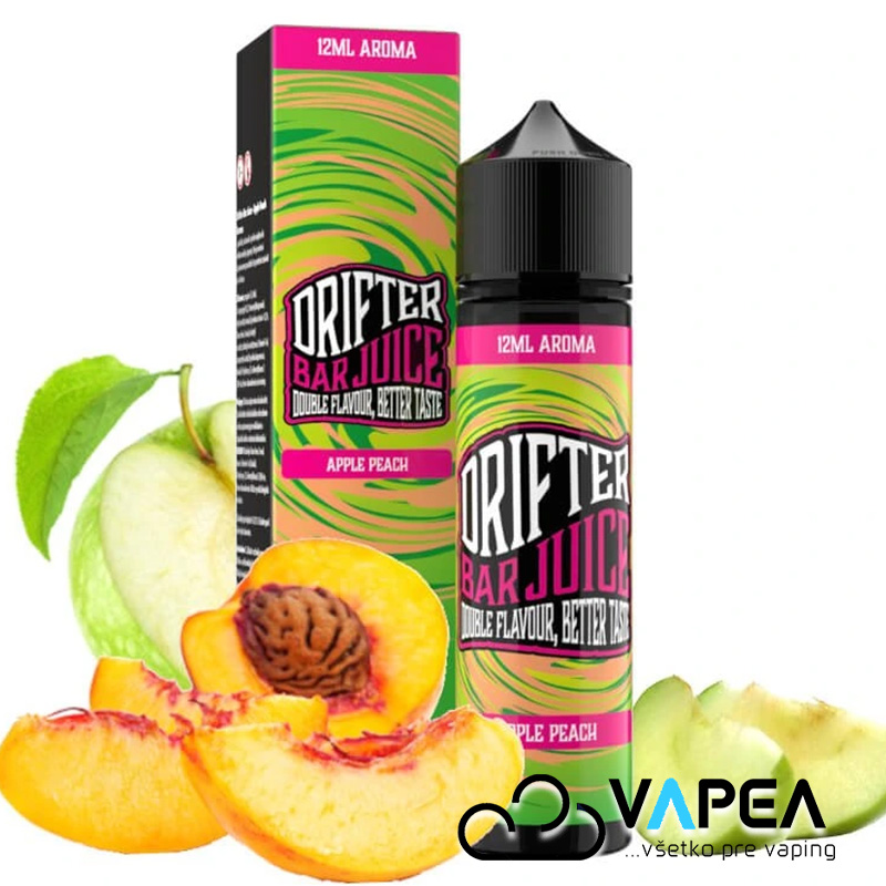 Juice Sauz Drifter Shake & Vape Apple Peach 12ml