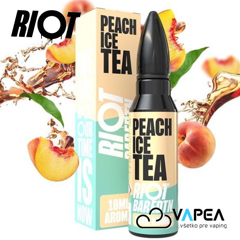 Riot BAR EDTN Shake & Vape 10ml Peach Ice Tea
