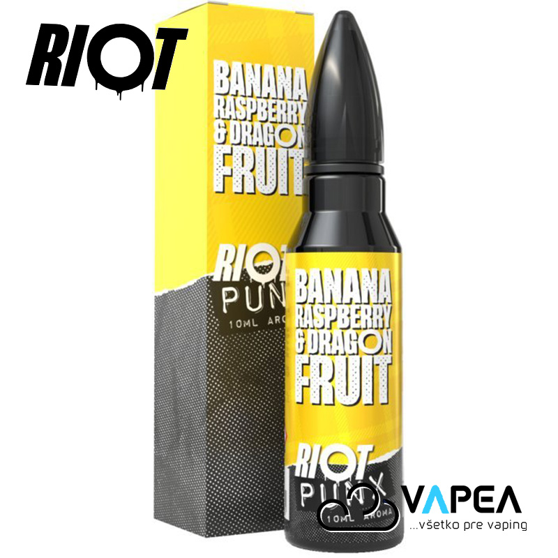 Riot Punx Shake & Vape Banana Raspberry & Dragonfruit 10ml