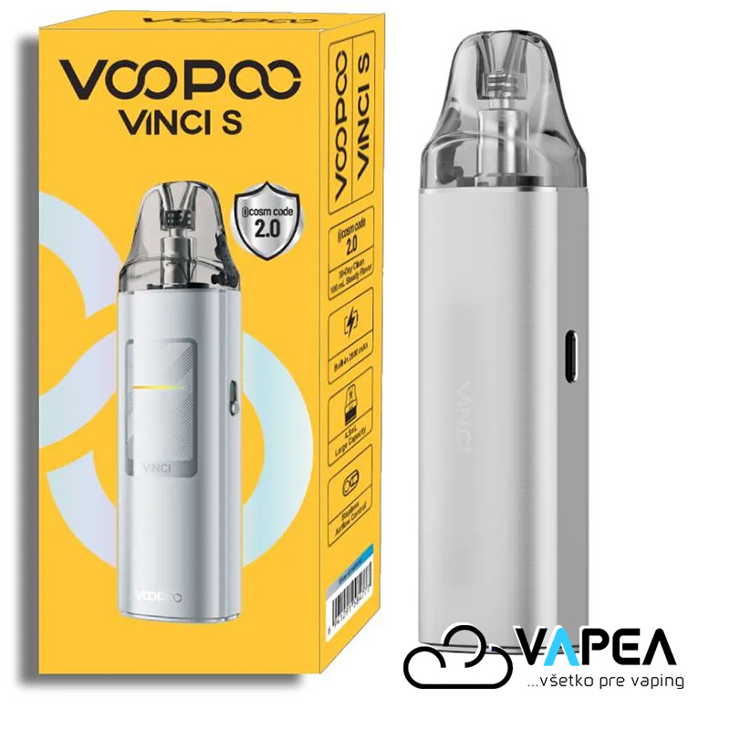 VOOPOO VINCI S Pod 2000mAh Silver 1ks