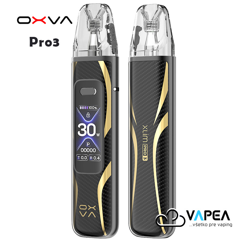 OXVA Xlim Pro 3 Pod Kit 1500 mAh Pro Carbon 1 ks