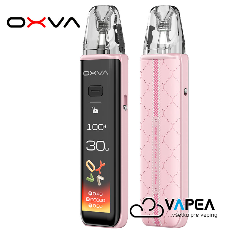 OXVA Xlim 3 ULTRA Kit 1500 mAh Cherry Pink 1 ks
