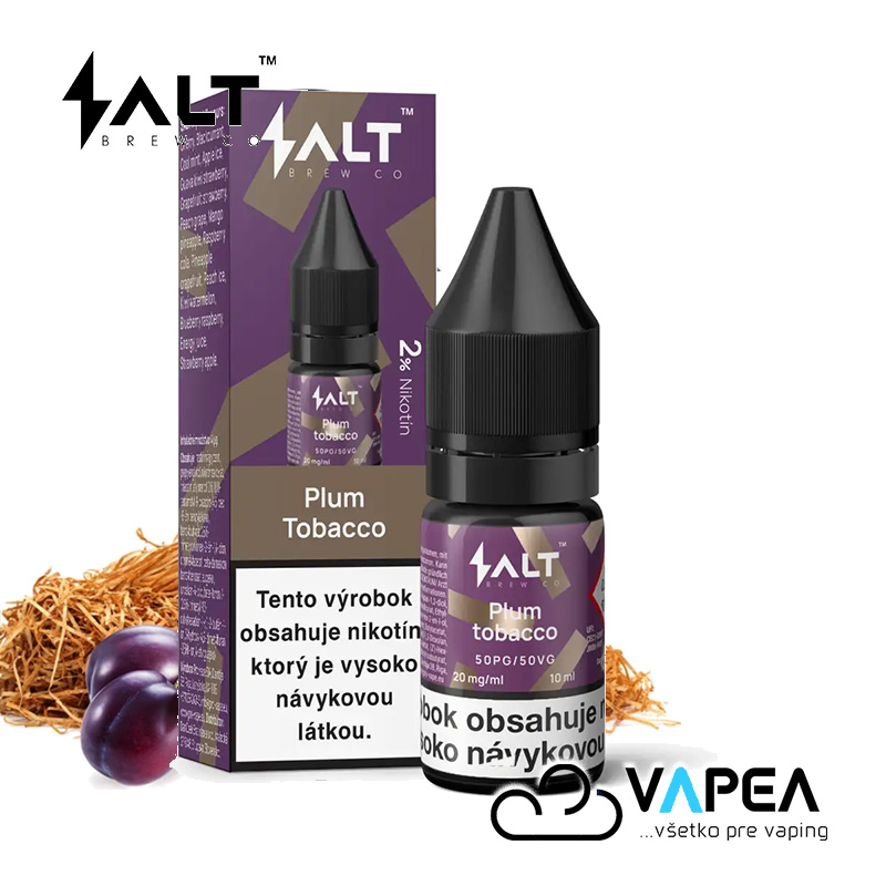 SALT Brew Co Plum Tobacco 10ml 20mg