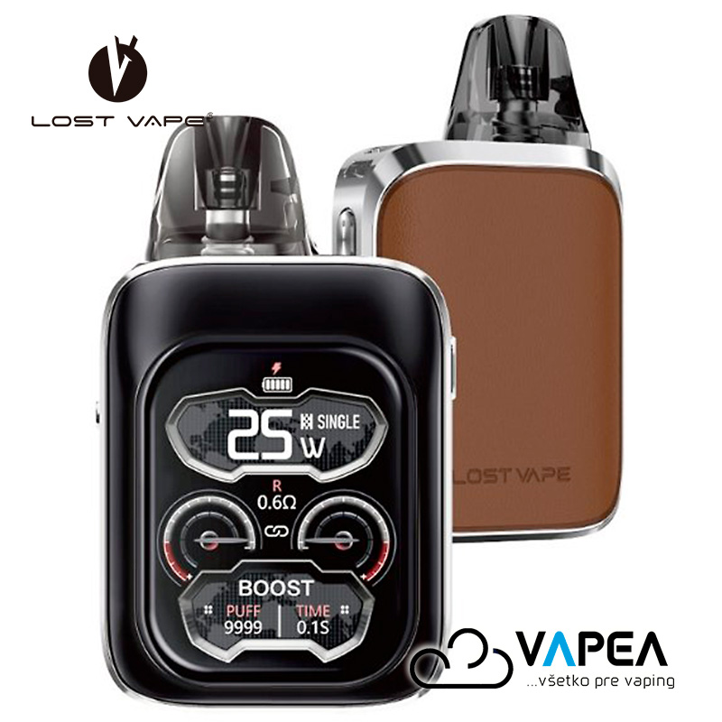 Lost Vape URSA Baby 3 Pro Pod 1300mAh Espresso Leather
