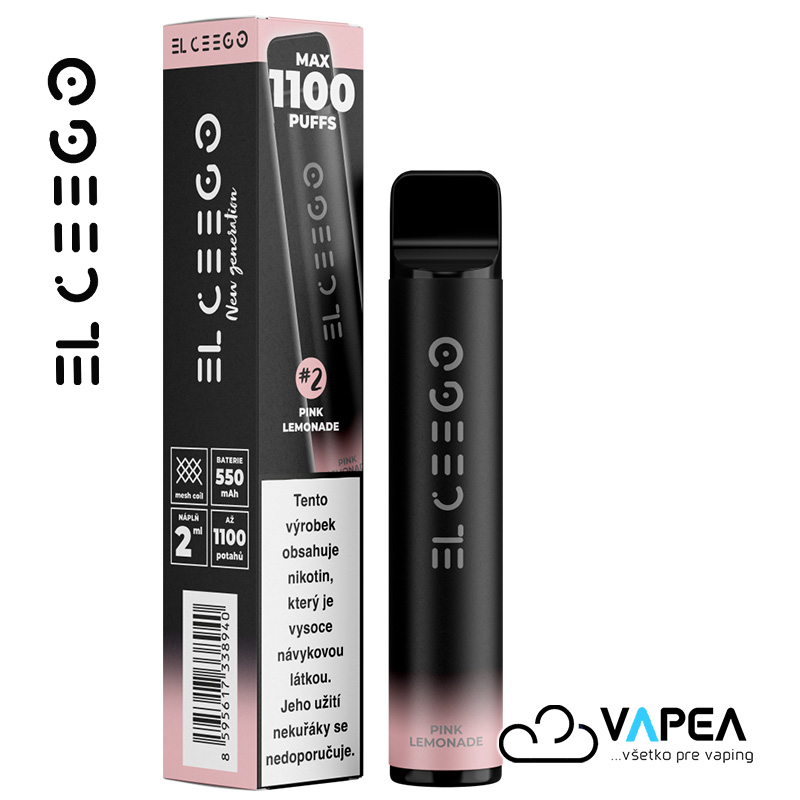 EL CEEGO Pink Lemonade 16,5mg 1100 Pufs