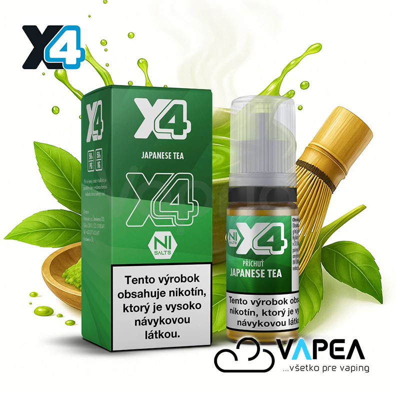 e-liquid X4 Bar Juice Japanese Tea 10ml 20mg