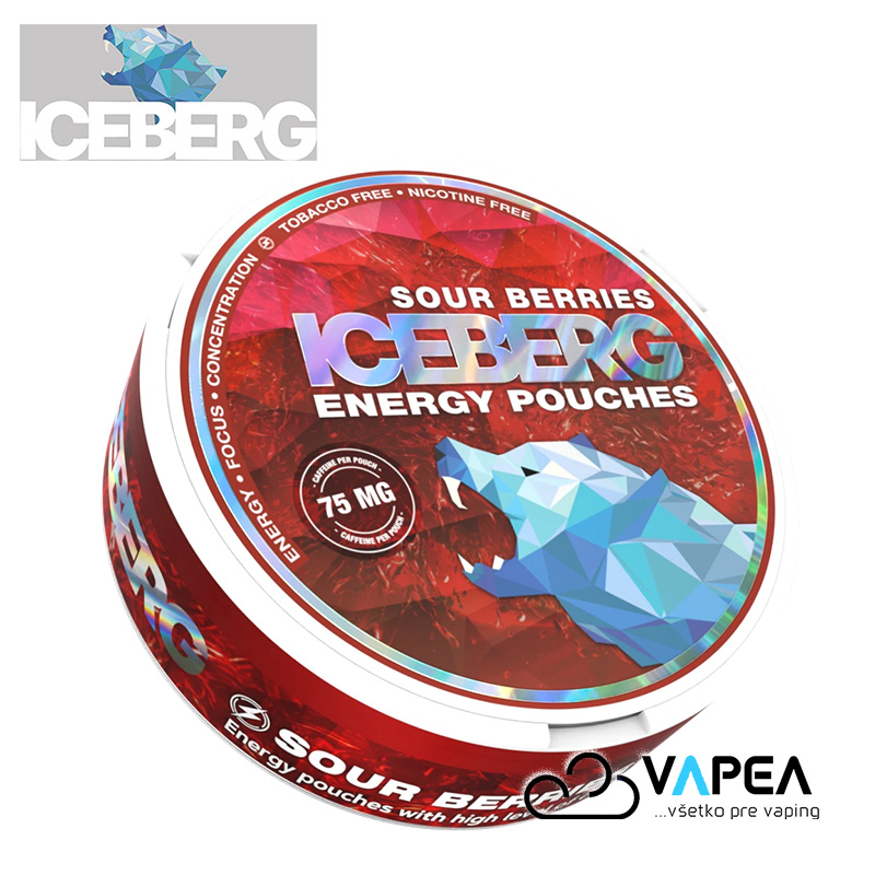 ICEBERG Sour Berries energy booster 75mg