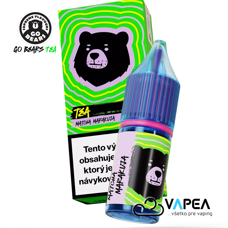 Go Bears TEA Matcha Marakuja 10ml-20mg