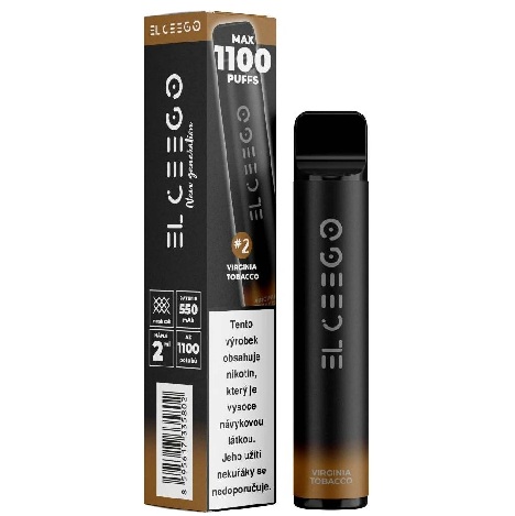 EL CEEGO Virginia Tobacco 16,5mg 1100 Pufs