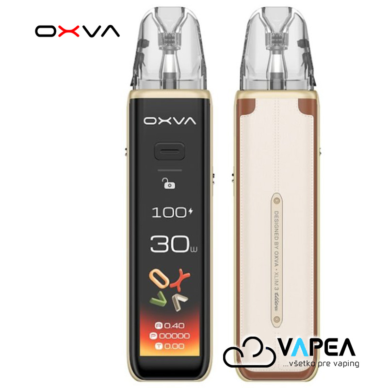 OXVA Xlim 3 ULTRA Kit 1500 mAh Brown Beige 1 ks