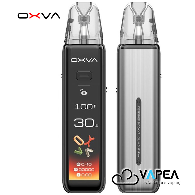OXVA Xlim 3 ULTRA Kit 1500 mAh Satin Gray 1 ks