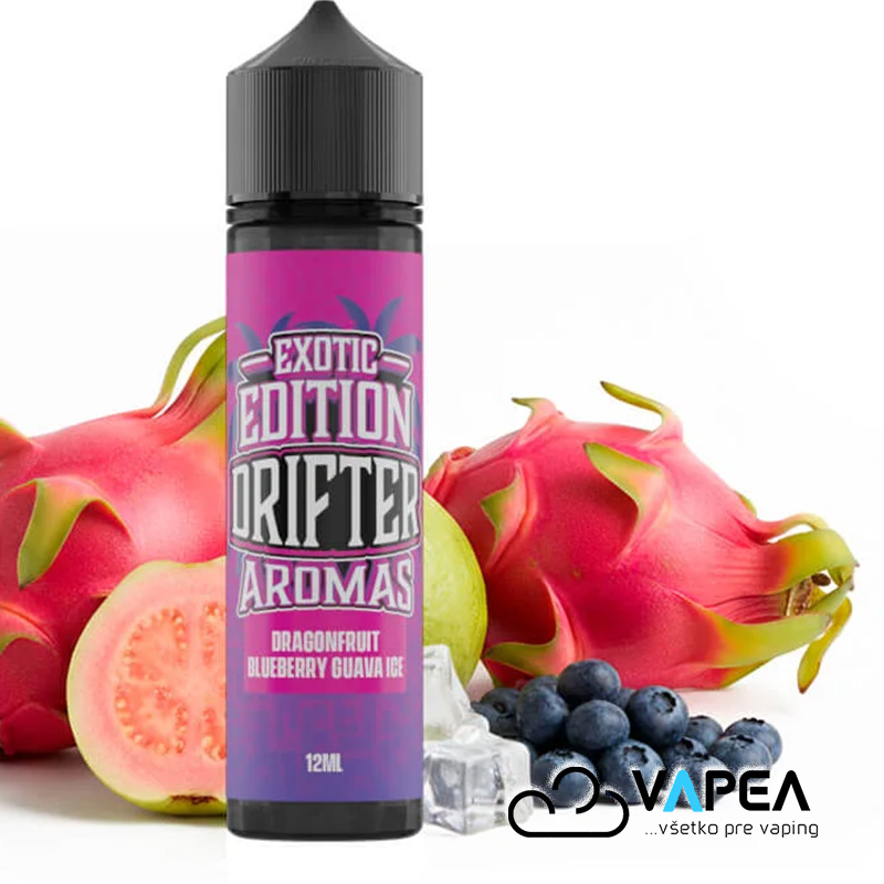 Drifter Exotic Shake & Vape Dragonfruit Blueberry Guava Ice 12ml