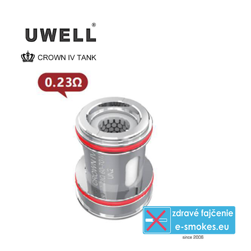Uwell žeraviaca hlava CROWN4 UN2 Mesh - 0,23 ohm