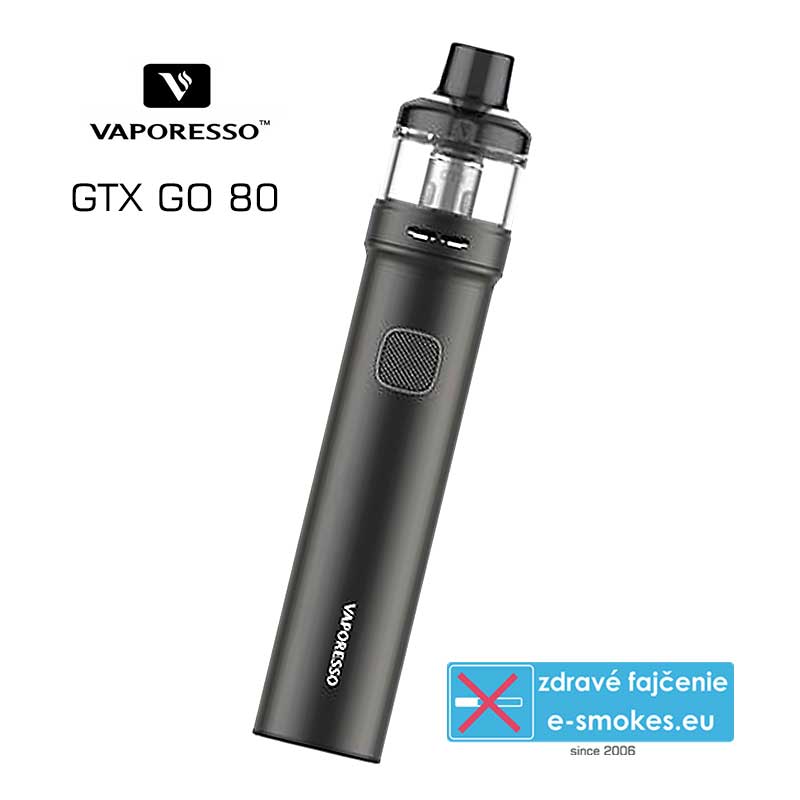 Vaporesso GTX GO 80 Pod elektronická cigareta 3000mAh Black