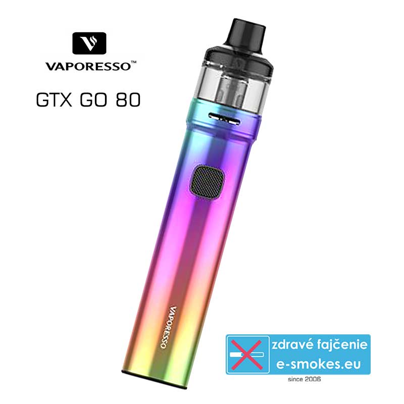 Vaporesso GTX GO 80 Pod elektronická cigareta 3000mAh RAINBOW