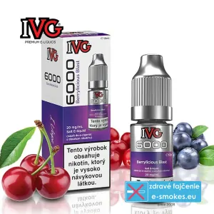 IVG 6000 Salt Lemon Peach Crush 10 ml 20 mg