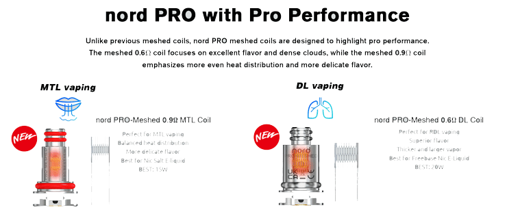 Smoktech Nord PRO Meshed DL - 0,6 ohm