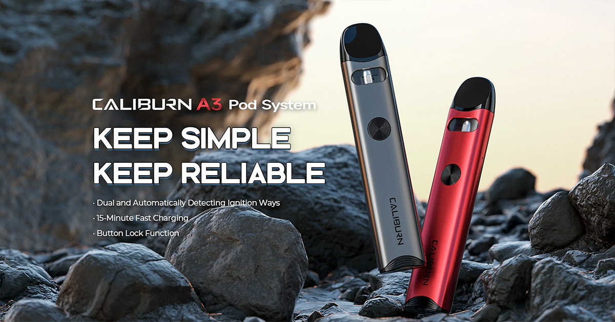 Uwell Caliburn A3 cartridge 2ml 1ohm