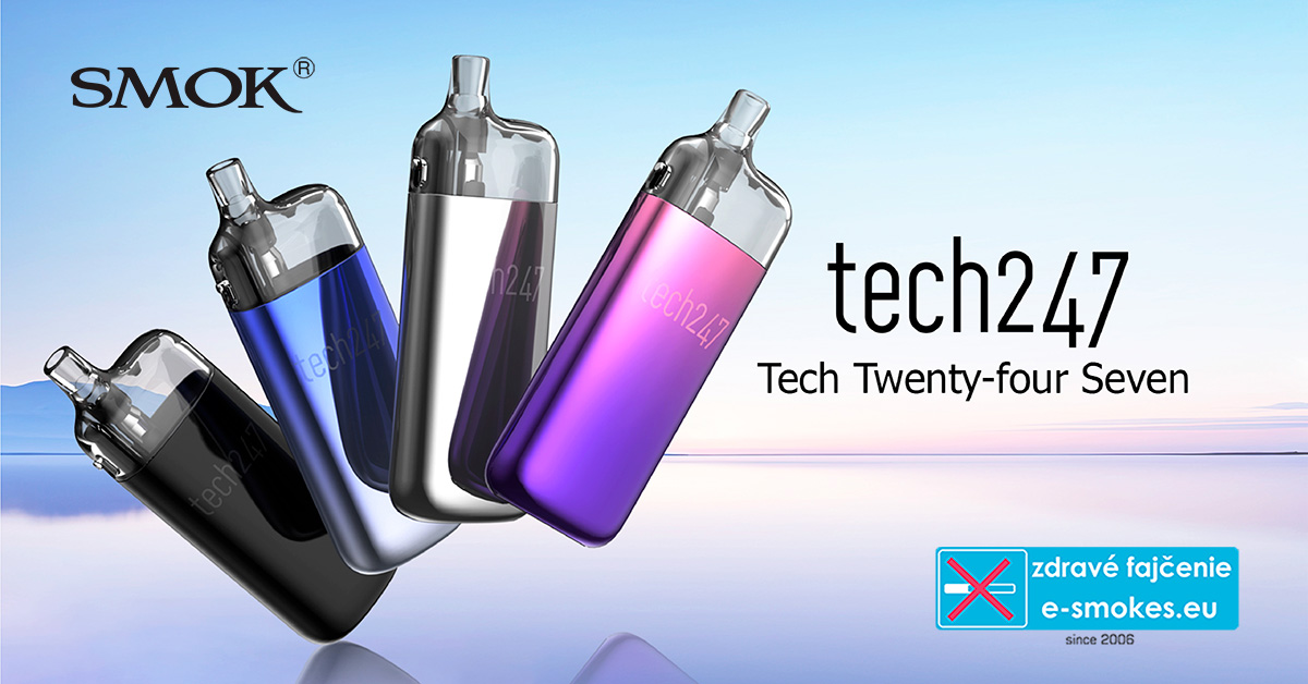 Smoktech Tech247 Pod 1800mAh Black