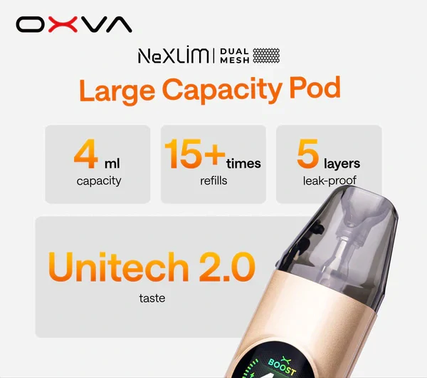 OXVA NeXLIM cartridge 1,2 ohm 4ml