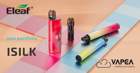 Eleaf ISILK LITE e-cigarette 500mAh Blue-Yellow gradient