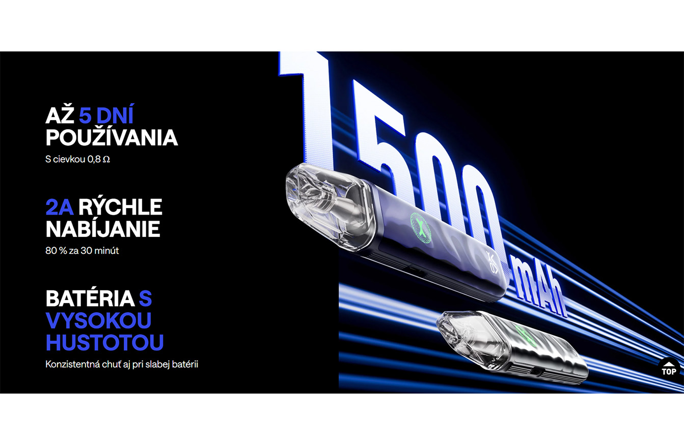 OXVA Xlim Go 2 EZ 1500mAh Green Ripple