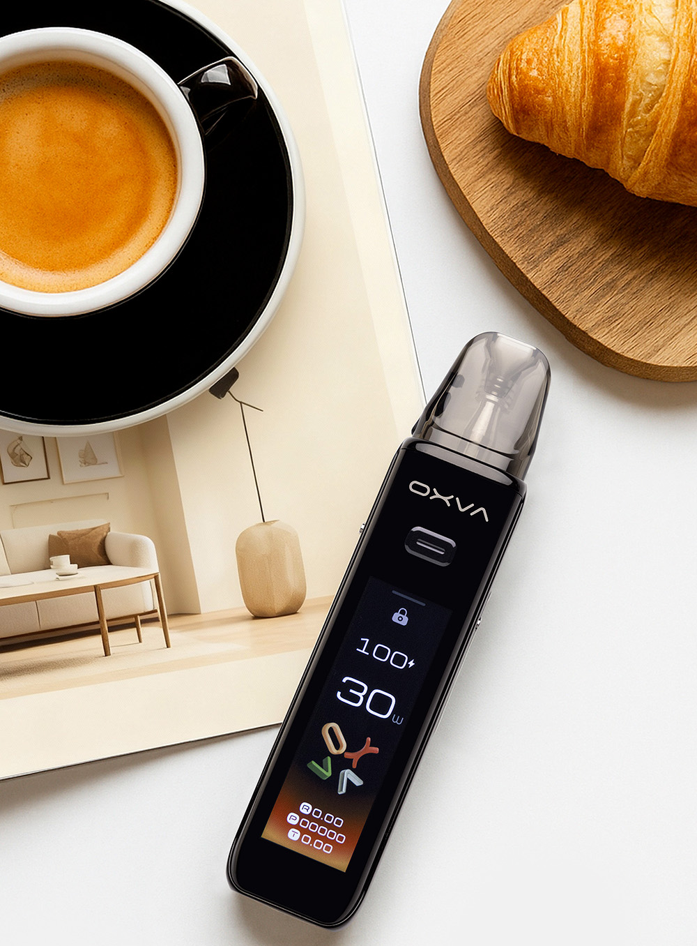 OXVA Xlim 3 ULTRA Kit 1500 mAh Midnight Black 1 ks