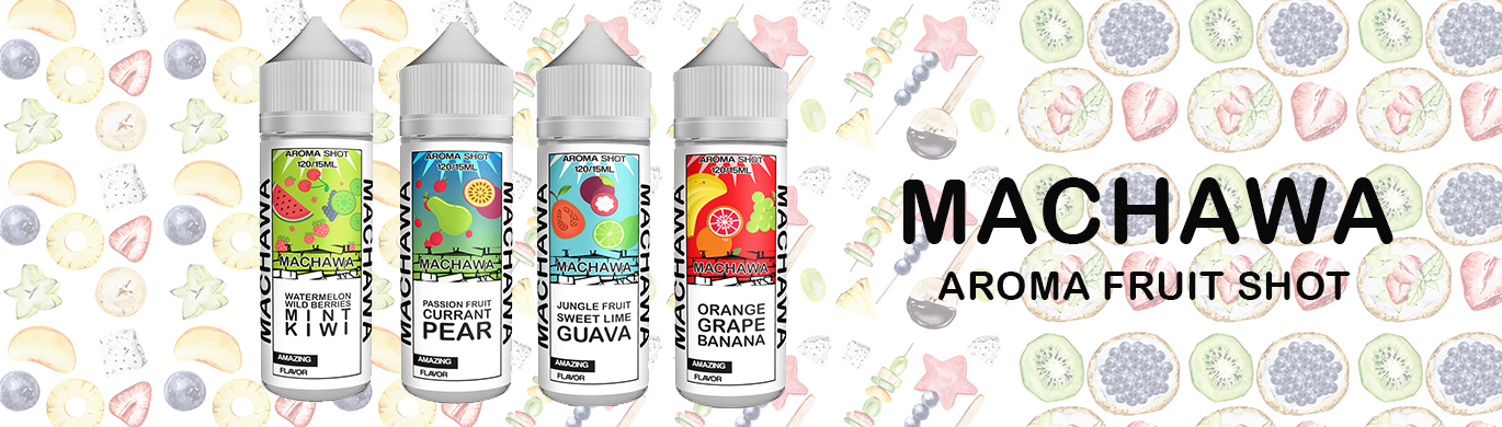 MACHAWA aróma Shake & Vape Orange, Grape and Banana 15ml