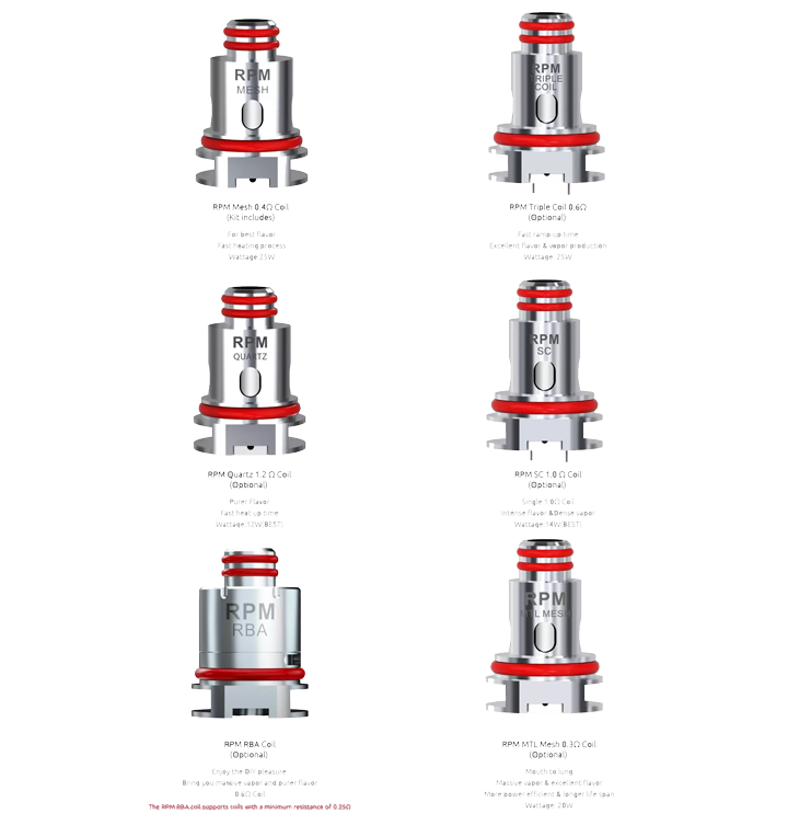 Smoktech RPM40 cartridge 4,5ml