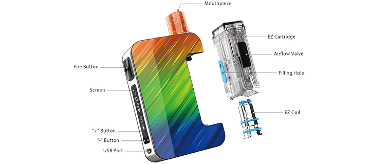 Joyetech Exceed Grip PRO EZ cartridge 2,6ml 0,4ohm
